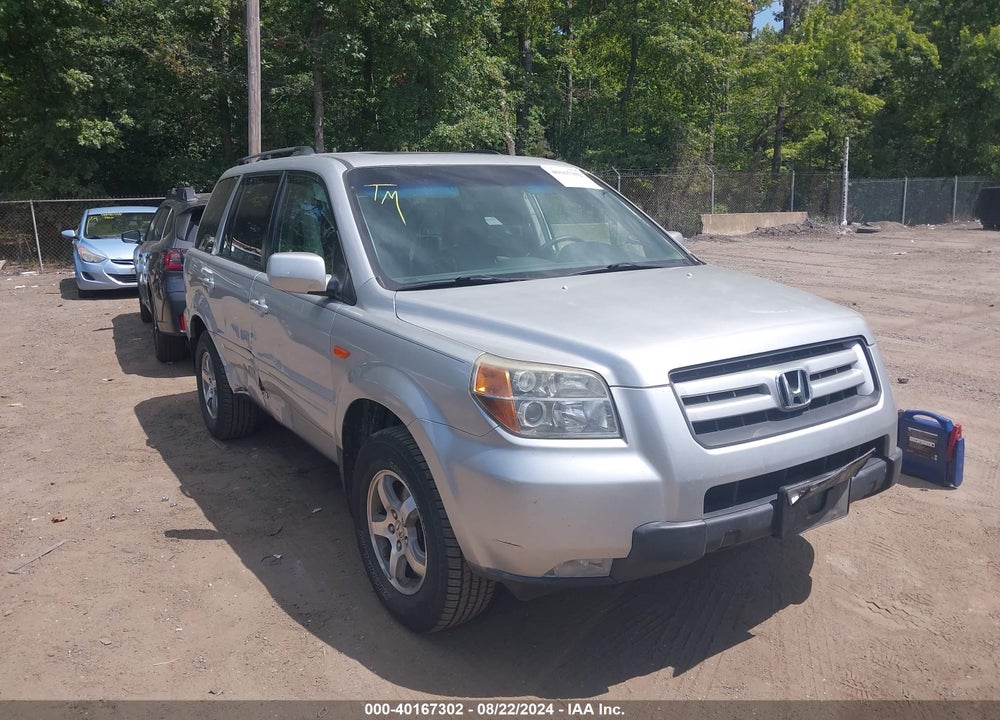 2006 HONDA PILOT EX-L VIN: 5FNYF18716B020471
