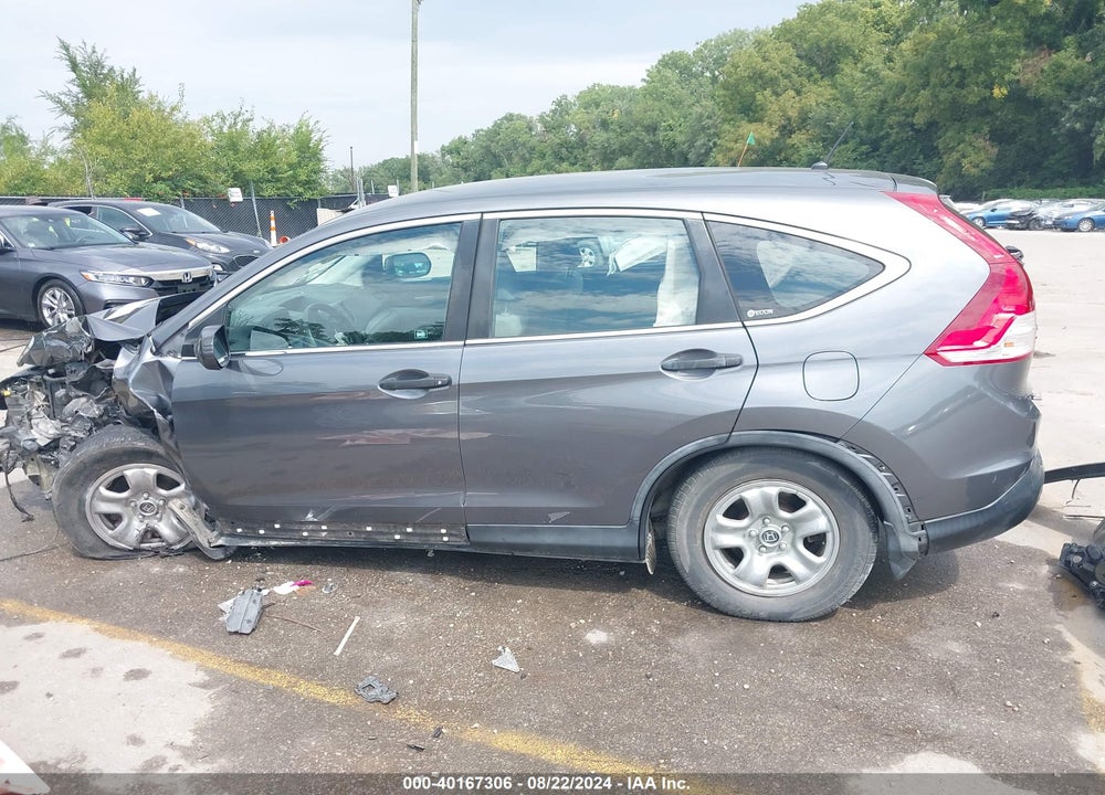 2012 HONDA CR-V LX VIN: 5J6RM4H39CL018303