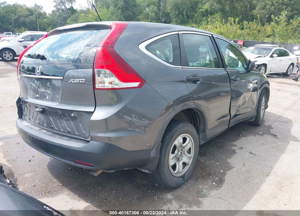 2012 HONDA CR-V LX VIN: 5J6RM4H39CL018303