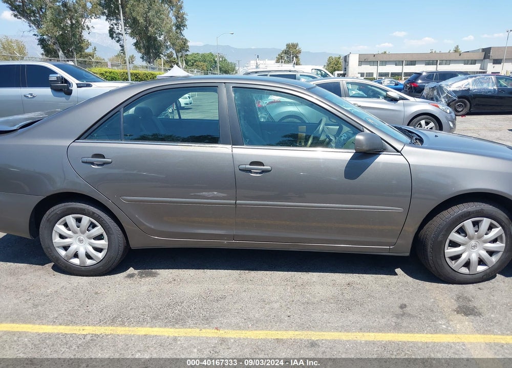 2005 TOYOTA CAMRY LE VIN: 4T1BE32K65U974703