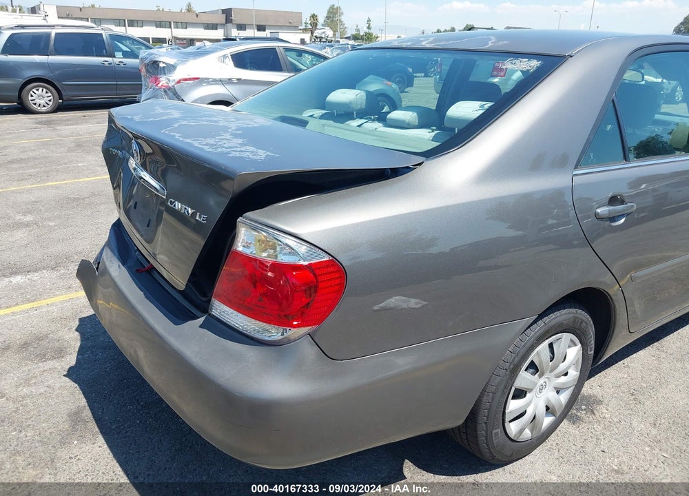 2005 TOYOTA CAMRY LE VIN: 4T1BE32K65U974703
