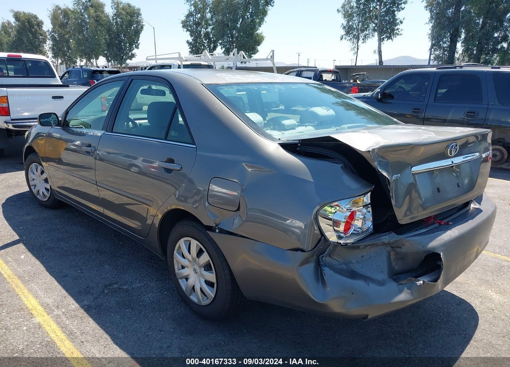2005 TOYOTA CAMRY LE VIN: 4T1BE32K65U974703