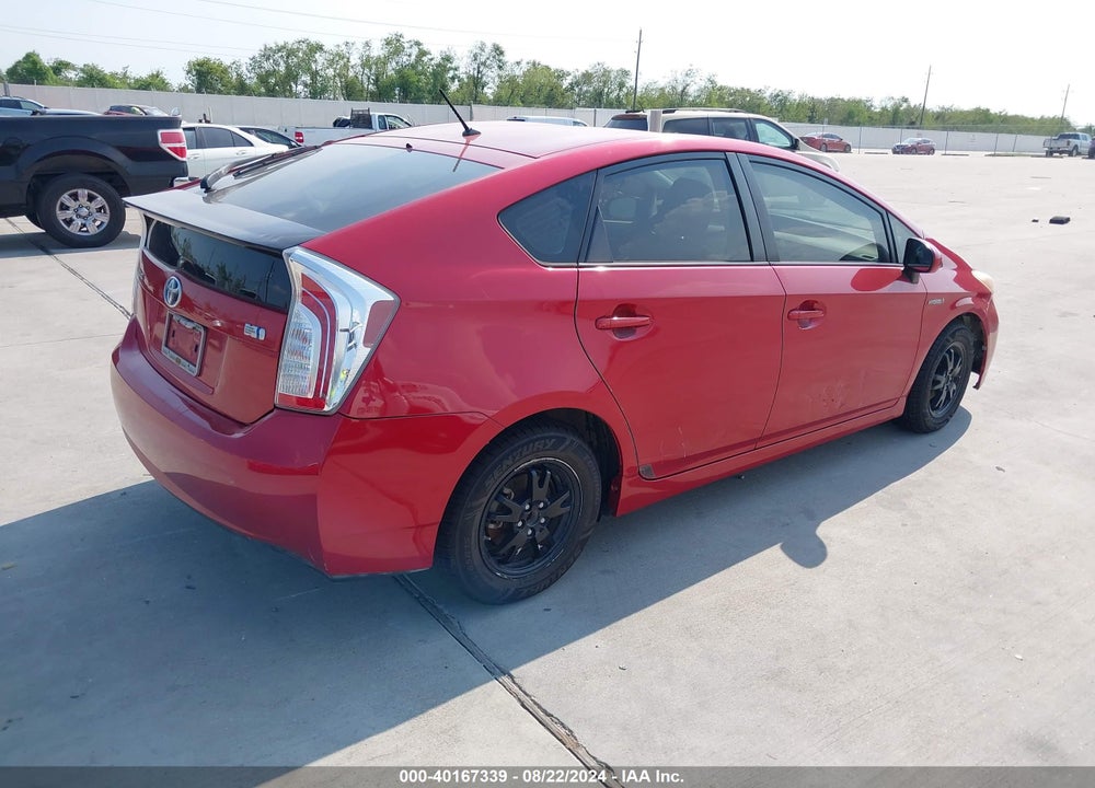 2012 TOYOTA PRIUS TWO VIN: JTDKN3DU1C1550119