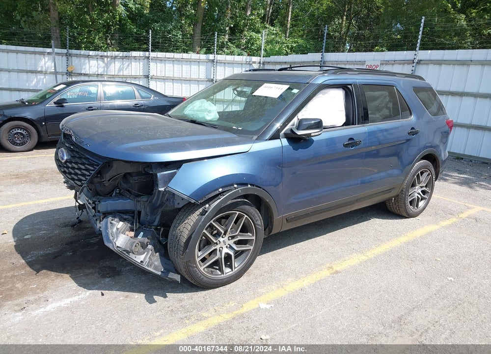 2019 FORD EXPLORER SPORT VIN: 1FM5K8GT6KGA50678