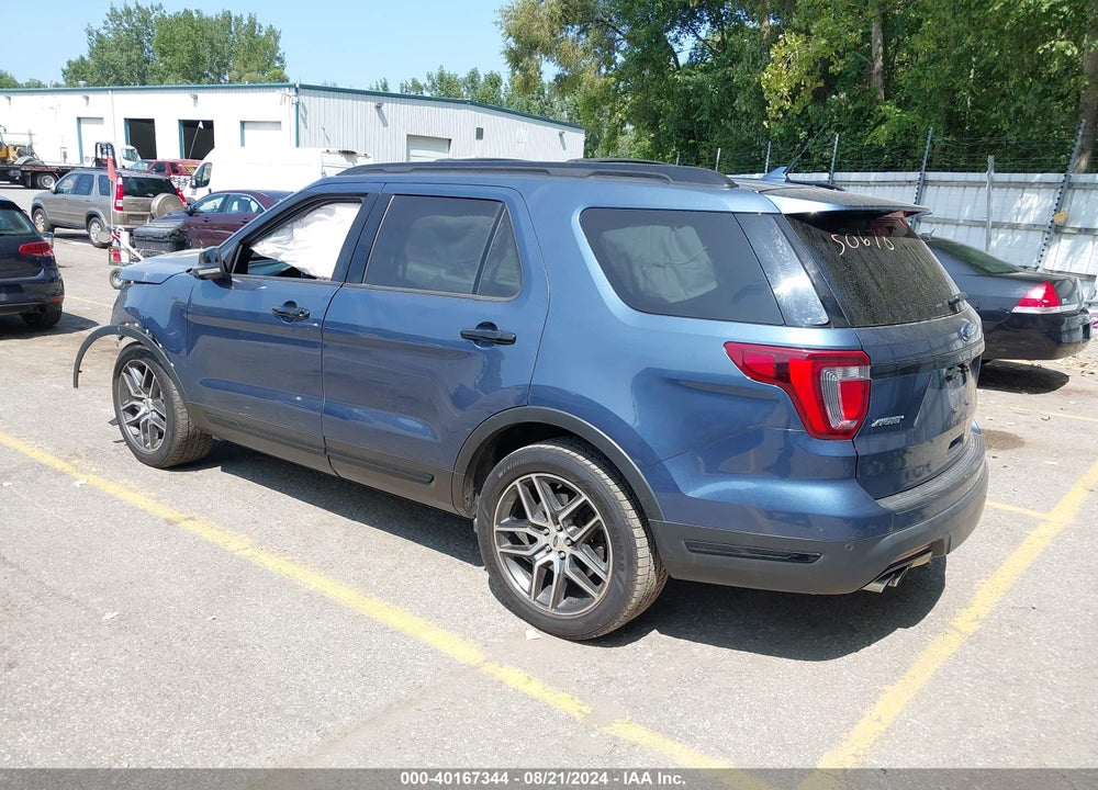2019 FORD EXPLORER SPORT VIN: 1FM5K8GT6KGA50678