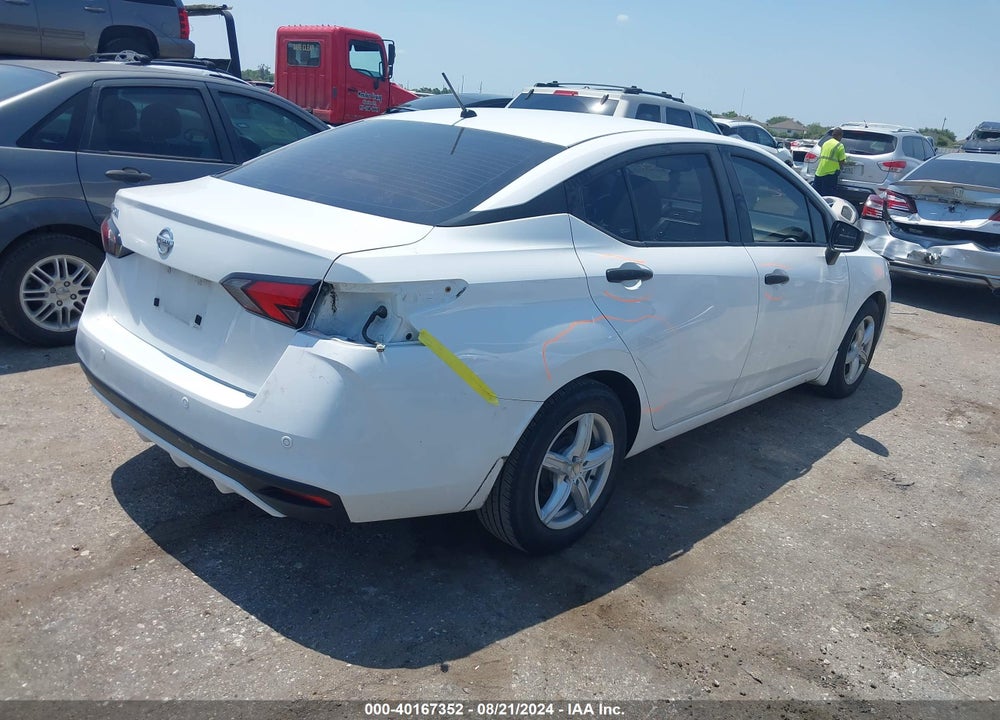 2020 NISSAN VERSA S XTRONIC CVT VIN: 3N1CN8DV5LL847089