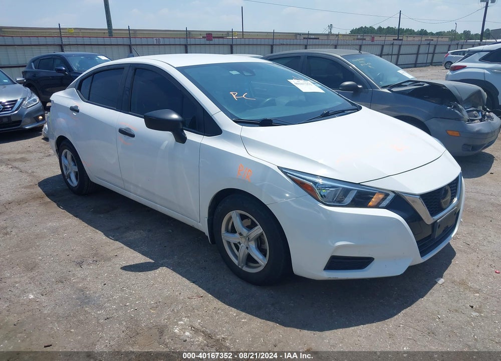 2020 NISSAN VERSA S XTRONIC CVT VIN: 3N1CN8DV5LL847089