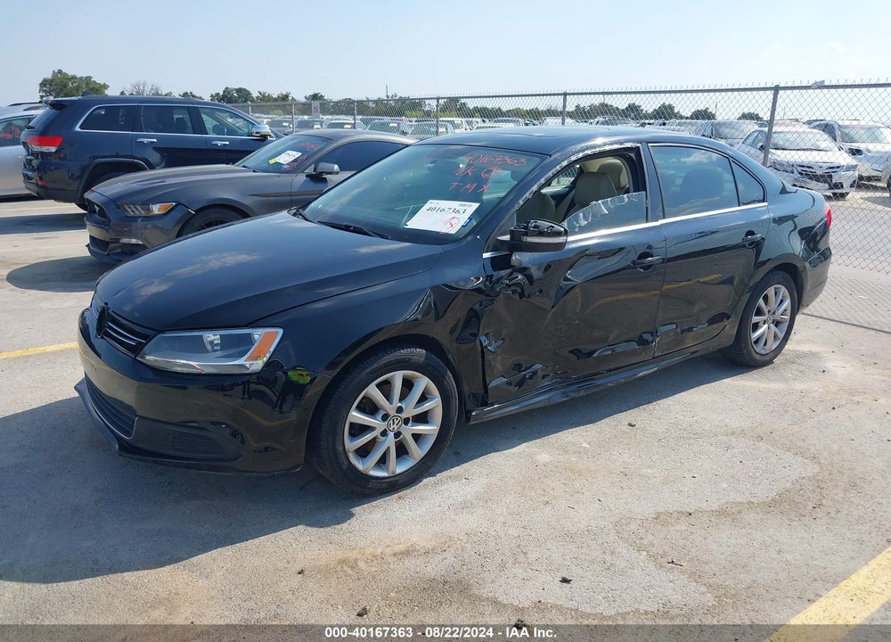 2014 VOLKSWAGEN JETTA 1.8T SE VIN: 3VWD07AJ6EM391674