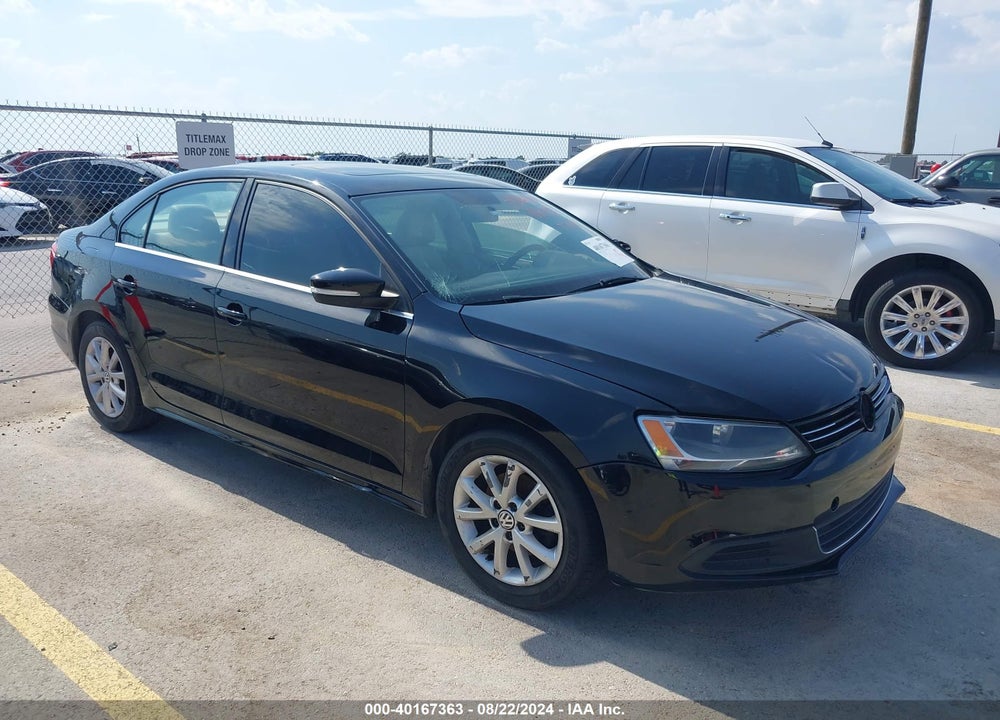 2014 VOLKSWAGEN JETTA 1.8T SE VIN: 3VWD07AJ6EM391674