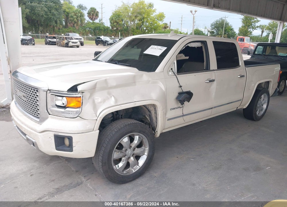 2015 GMC SIERRA 1500 DENALI VIN: 3GTU2WEJ8FG308537