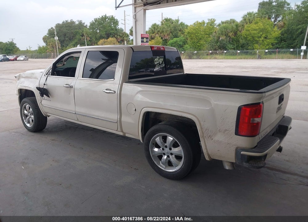 2015 GMC SIERRA 1500 DENALI VIN: 3GTU2WEJ8FG308537
