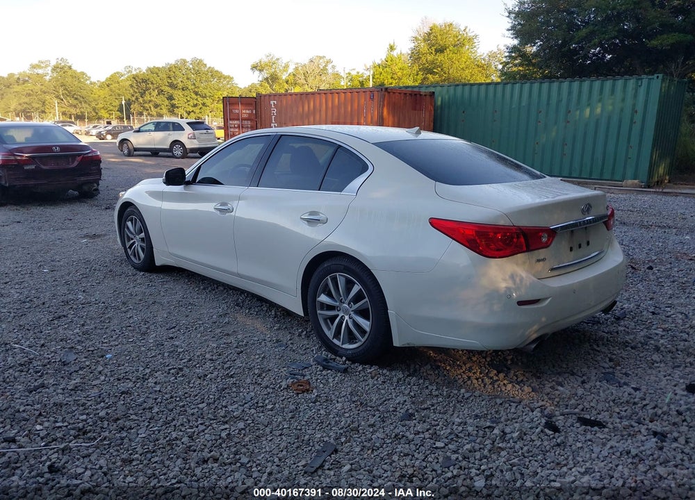2016 INFINITI Q50 3.0T PREMIUM VIN: JN1EV7ARXGM340081