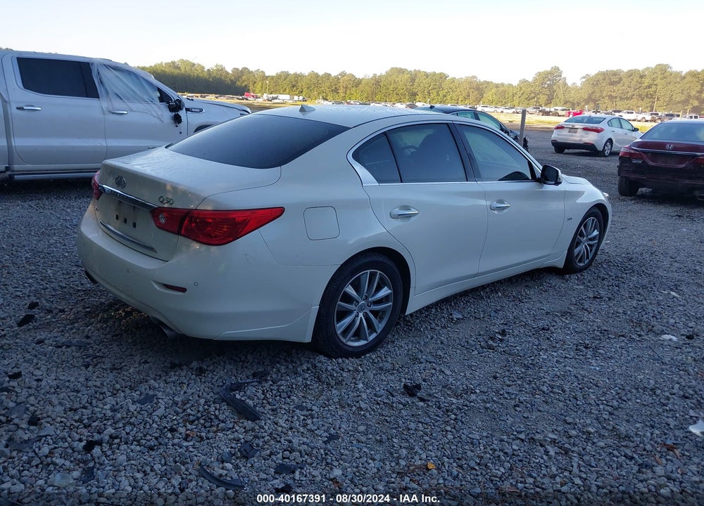 2016 INFINITI Q50 3.0T PREMIUM VIN: JN1EV7ARXGM340081