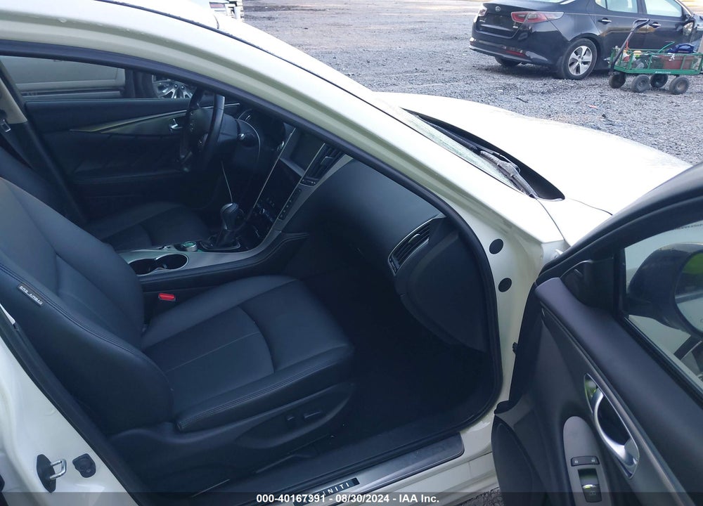 2016 INFINITI Q50 3.0T PREMIUM VIN: JN1EV7ARXGM340081