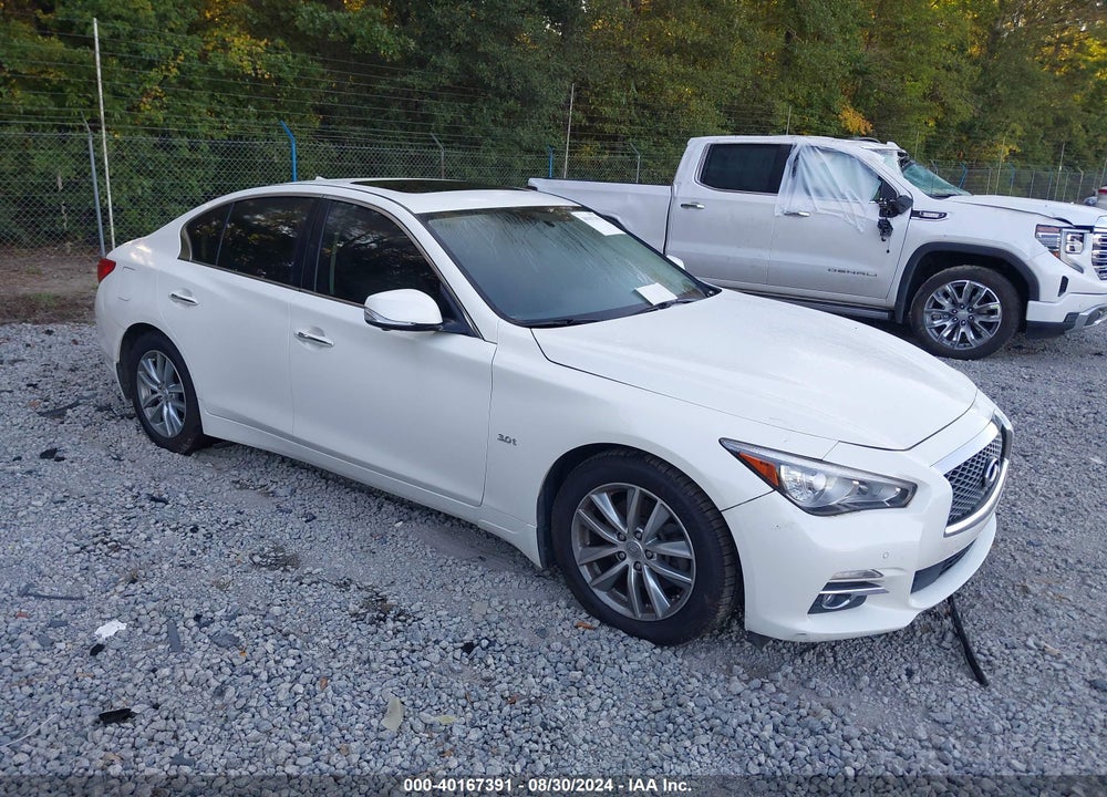 2016 INFINITI Q50 3.0T PREMIUM VIN: JN1EV7ARXGM340081