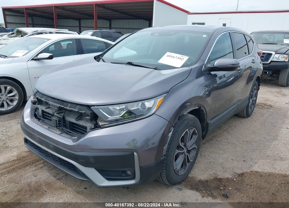 2022 HONDA CR-V 2WD EX VIN: 5J6RW1H51NA009457