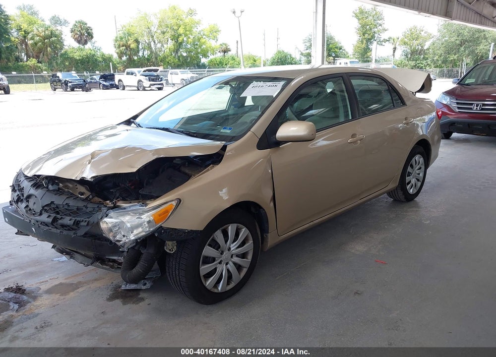 2012 TOYOTA COROLLA LE VIN: 5YFBU4EE5CP021512