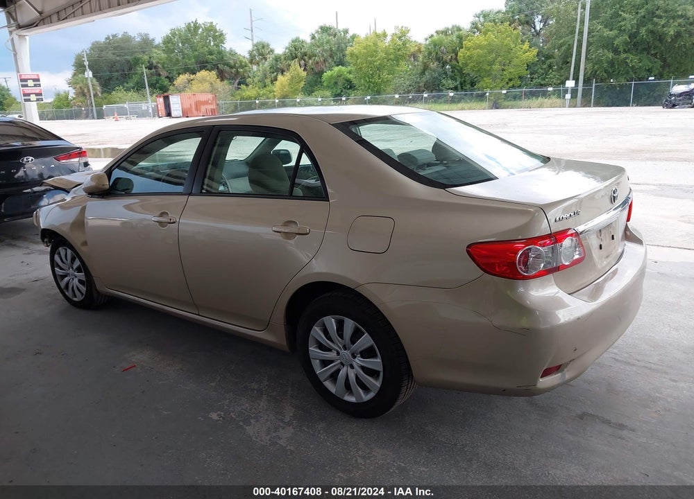 2012 TOYOTA COROLLA LE VIN: 5YFBU4EE5CP021512