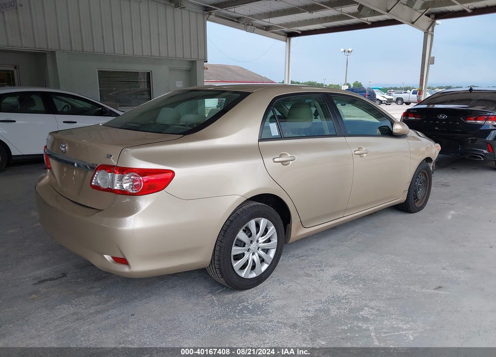 2012 TOYOTA COROLLA LE VIN: 5YFBU4EE5CP021512