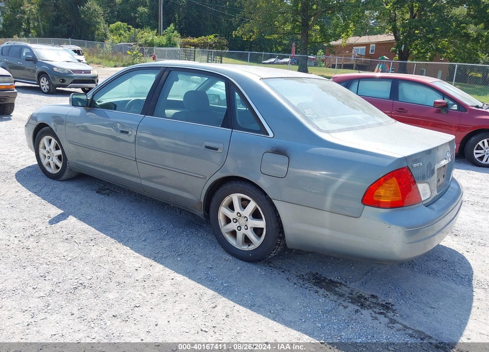 2002 TOYOTA AVALON XLS VIN: 4T1BF28B52U250267