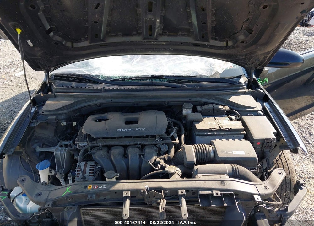 2017 HYUNDAI ELANTRA SE VIN: KMHD74LFXHU422121