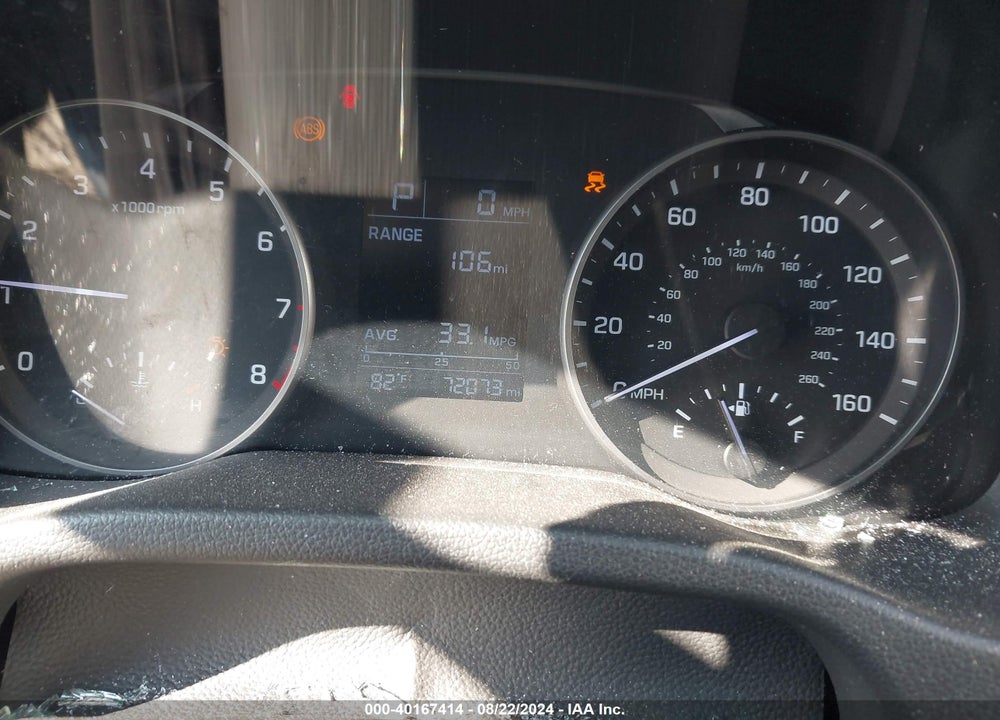 2017 HYUNDAI ELANTRA SE VIN: KMHD74LFXHU422121