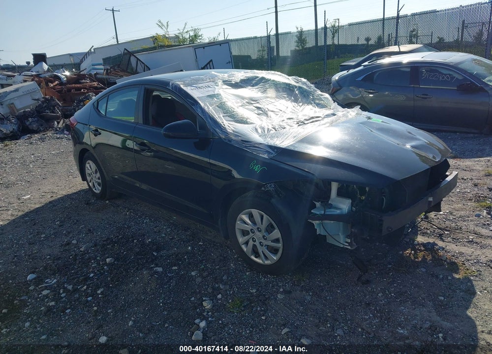 2017 HYUNDAI ELANTRA SE VIN: KMHD74LFXHU422121