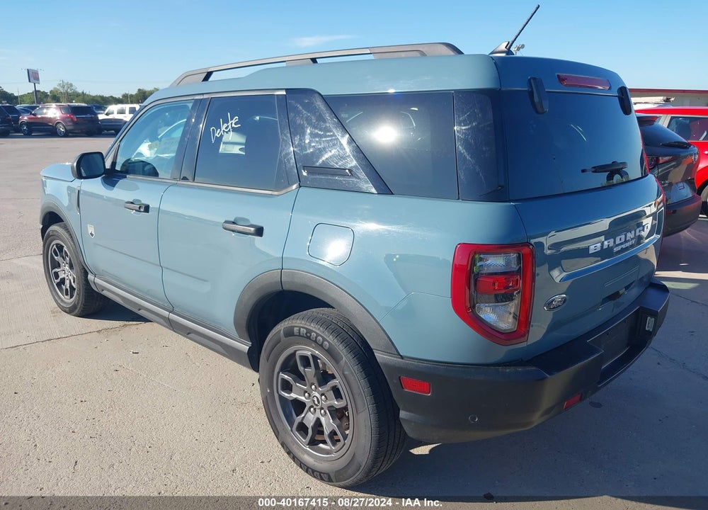 2021 FORD BRONCO SPORT BIG BEND VIN: 3FMCR9B6XMRA46879