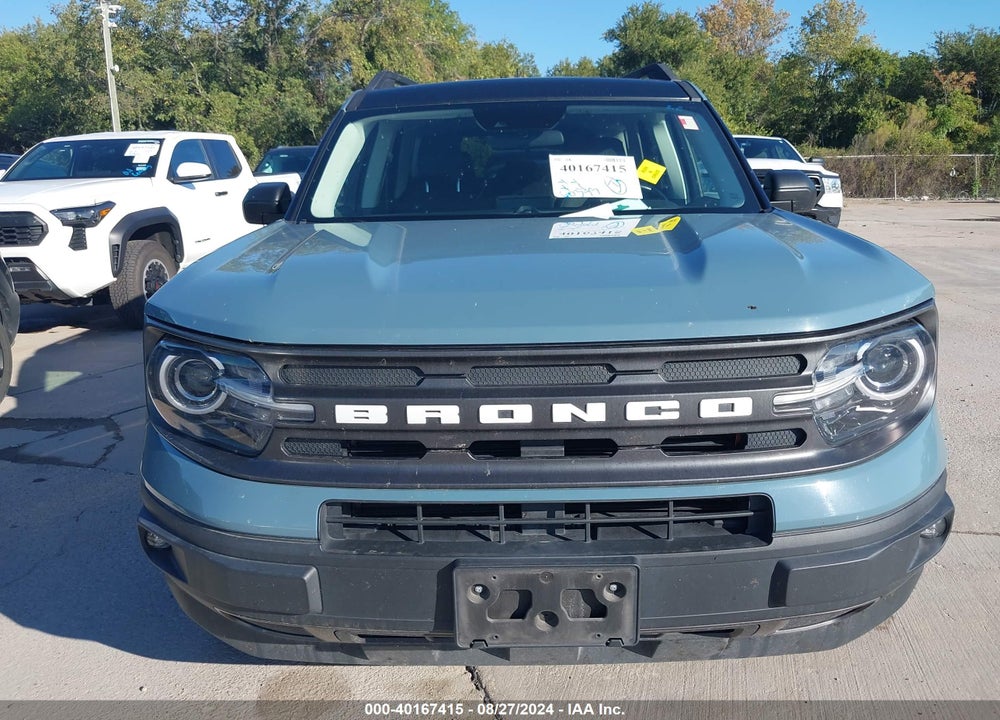 2021 FORD BRONCO SPORT BIG BEND VIN: 3FMCR9B6XMRA46879
