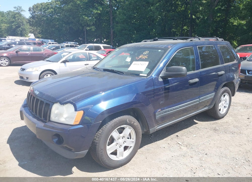 2006 JEEP GRAND CHEROKEE LAREDO VIN: 1J4GS48K96C110908