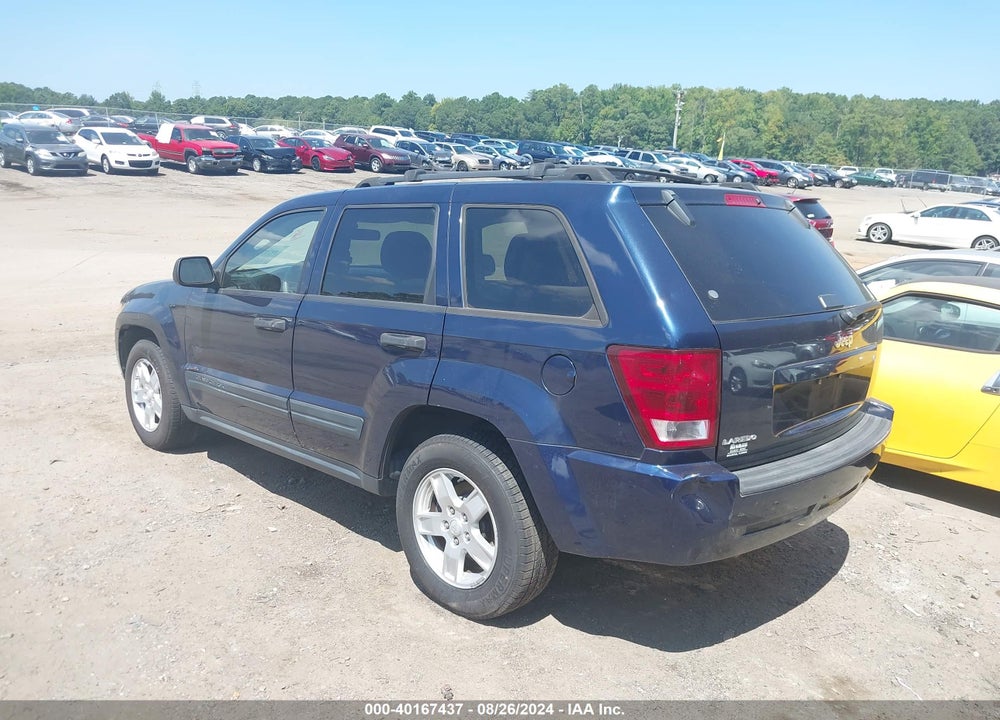 2006 JEEP GRAND CHEROKEE LAREDO VIN: 1J4GS48K96C110908