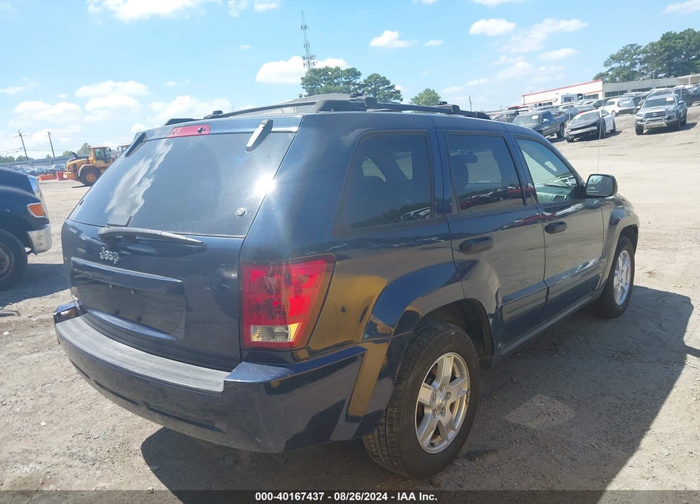 2006 JEEP GRAND CHEROKEE LAREDO VIN: 1J4GS48K96C110908
