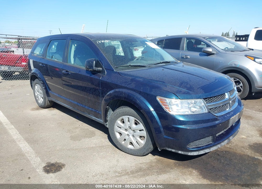 2014 DODGE JOURNEY AMERICAN VALUE PKG VIN: 3C4PDCAB8ET256630