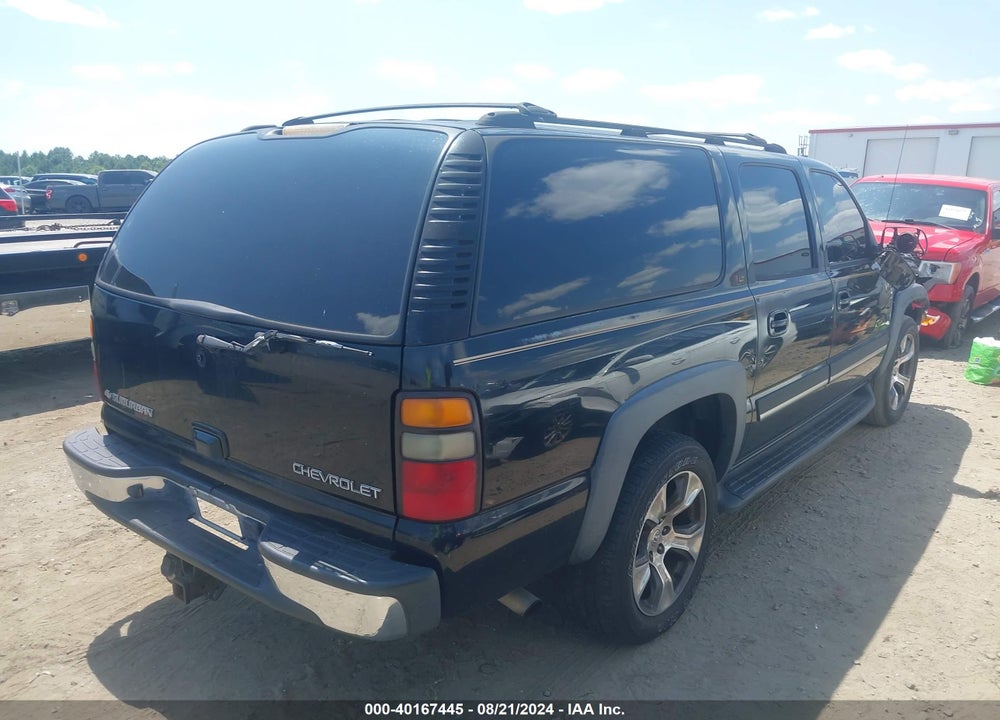2004 CHEVROLET SUBURBAN 1500 LT VIN: 1GNEC16Z64J229007
