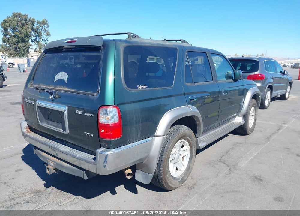 2002 TOYOTA 4RUNNER SR5 V6 VIN: JT3HN86R820367681