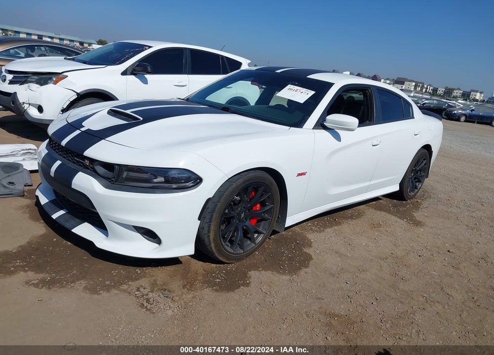 2019 DODGE CHARGER SCAT PACK RWD VIN: 2C3CDXGJ7KH734842