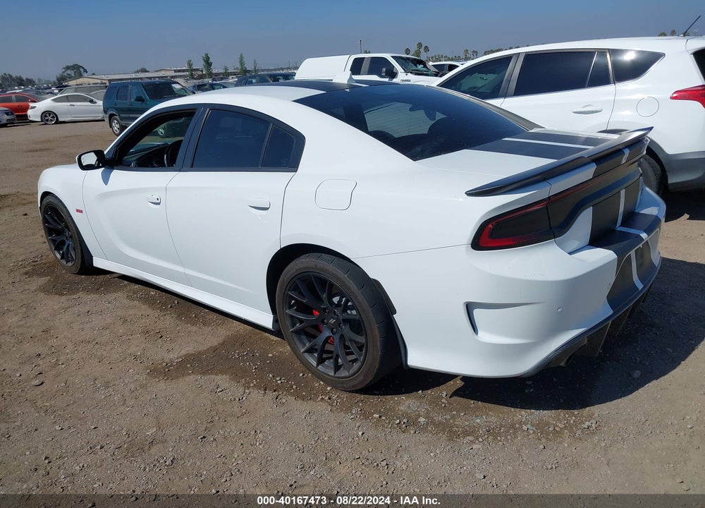 2019 DODGE CHARGER SCAT PACK RWD VIN: 2C3CDXGJ7KH734842