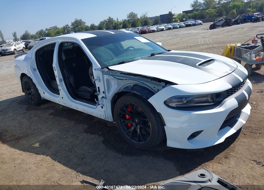 2019 DODGE CHARGER SCAT PACK RWD VIN: 2C3CDXGJ7KH734842