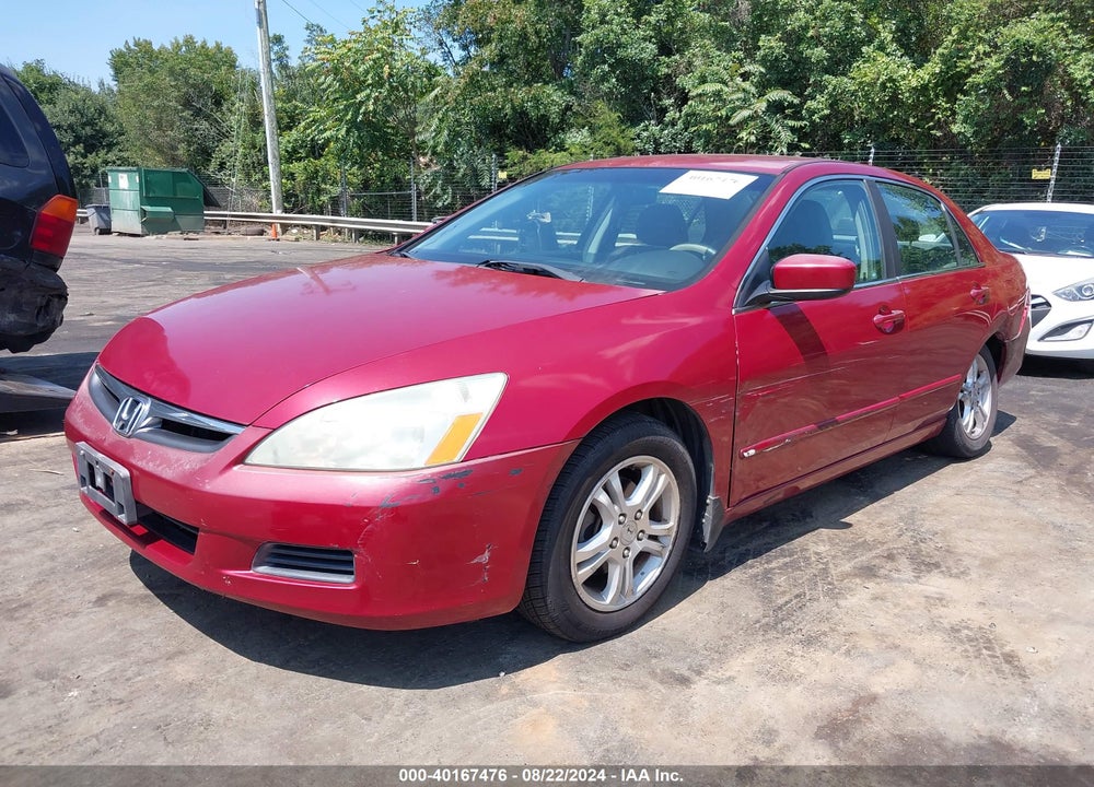 2007 HONDA ACCORD VIN: 1HGCM563X7A107661