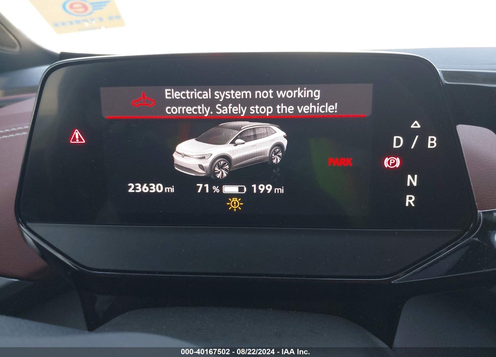 2022 VOLKSWAGEN ID.4 PRO S VIN: WVGKMPE28NP071022