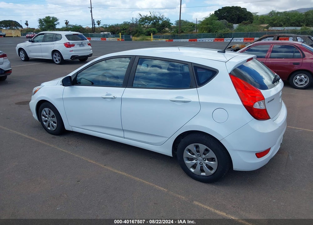 2017 HYUNDAI ACCENT SE VIN: KMHCT5AE4HU325570
