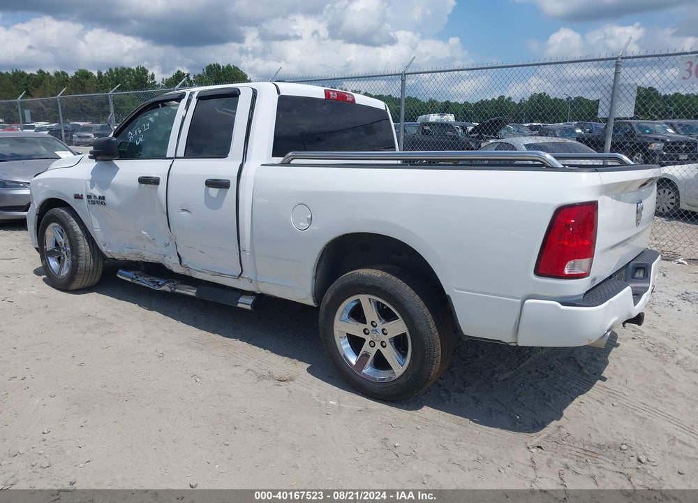 2017 RAM 1500 EXPRESS QUAD CAB 4X2 6'4 BOX VIN: 1C6RR6FT3HS855767