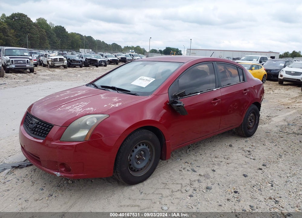 2008 NISSAN SENTRA 2.0 VIN: 3N1AB61E08L754061