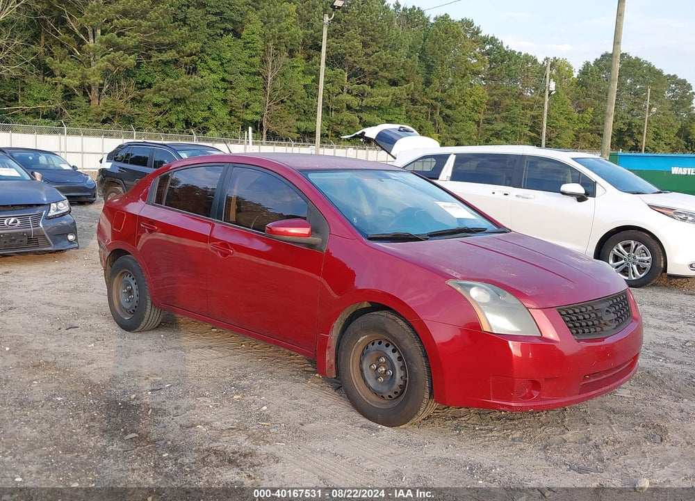 2008 NISSAN SENTRA 2.0 VIN: 3N1AB61E08L754061