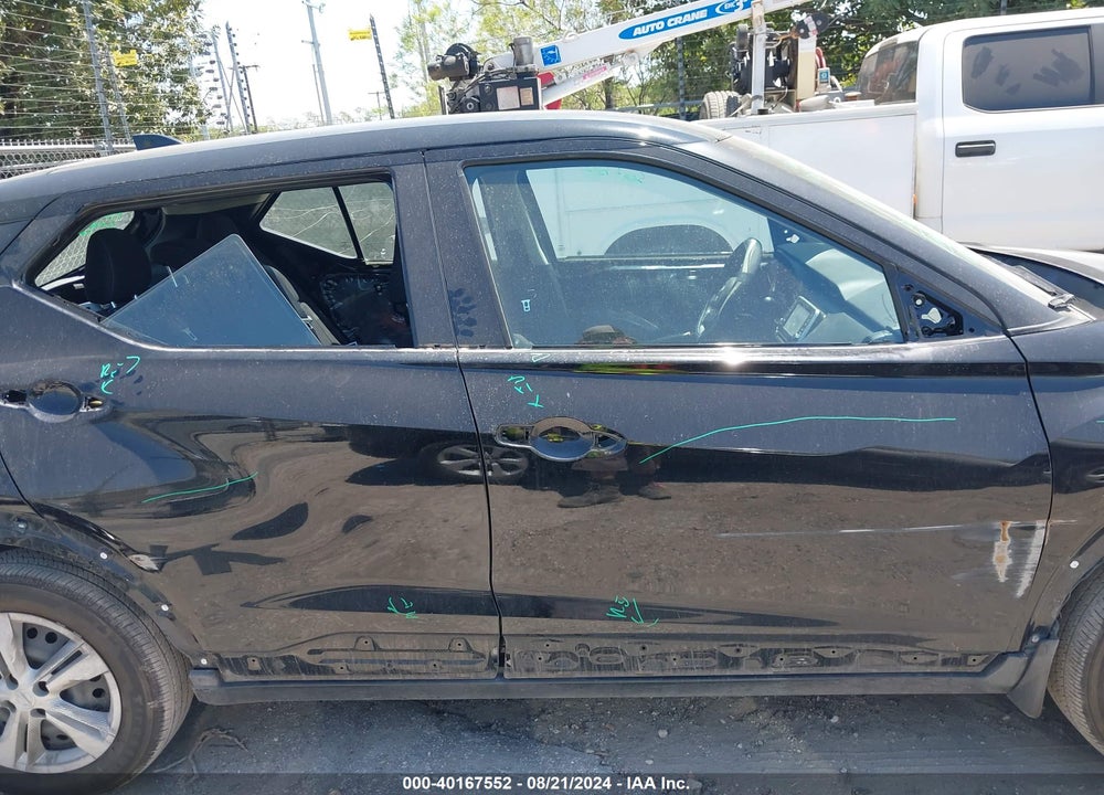 2022 NISSAN KICKS S XTRONIC CVT VIN: 3N1CP5BV4NL531083