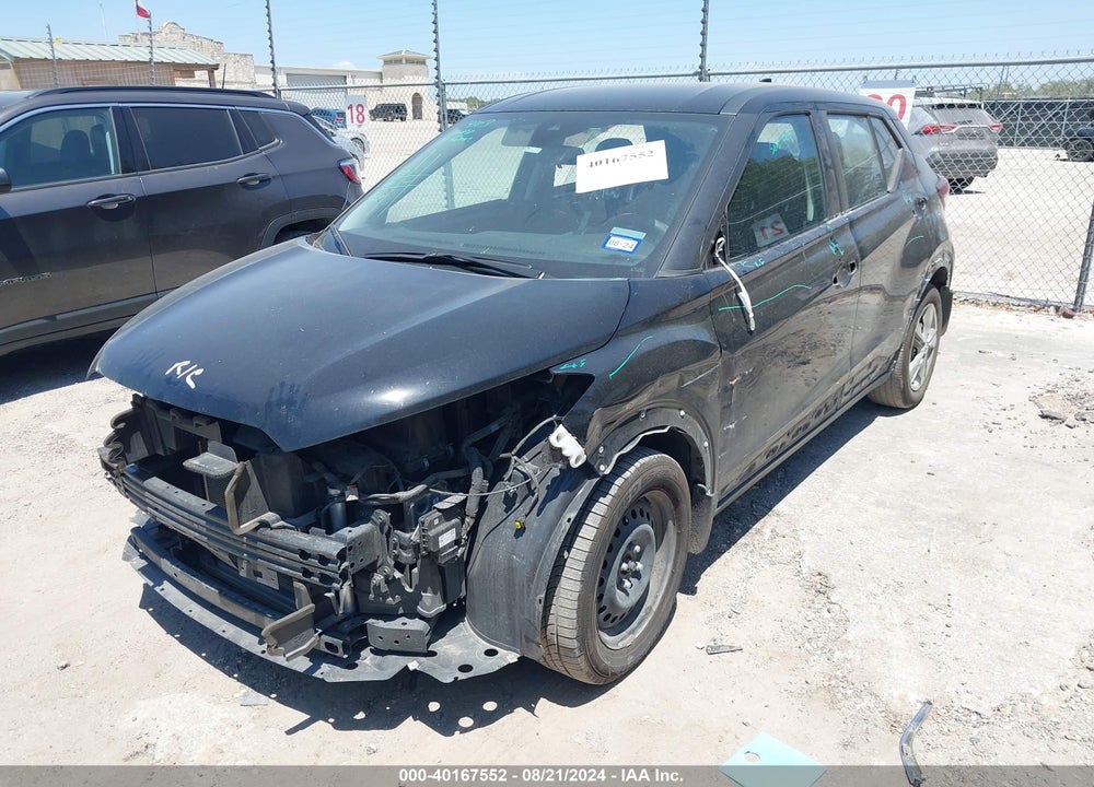2022 NISSAN KICKS S XTRONIC CVT VIN: 3N1CP5BV4NL531083