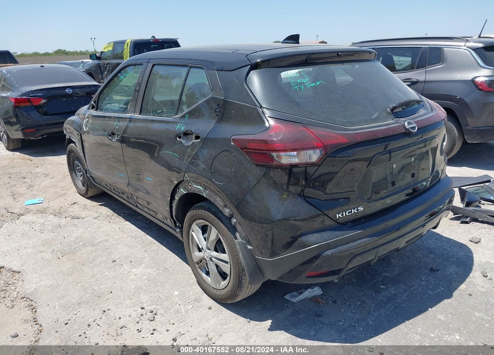 2022 NISSAN KICKS S XTRONIC CVT VIN: 3N1CP5BV4NL531083
