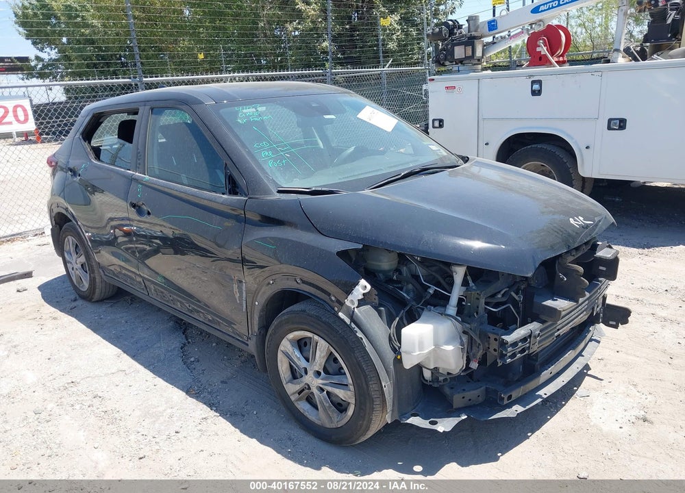 2022 NISSAN KICKS S XTRONIC CVT VIN: 3N1CP5BV4NL531083