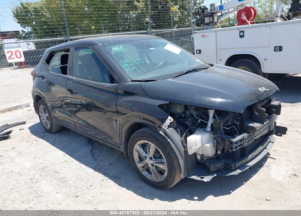 2022 NISSAN KICKS S XTRONIC CVT VIN: 3N1CP5BV4NL531083