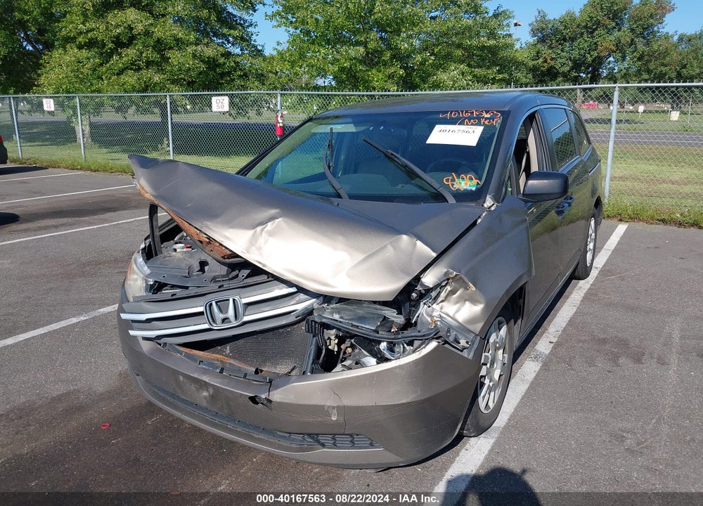 2013 HONDA ODYSSEY LX VIN: 5FNRL5H26DB022772